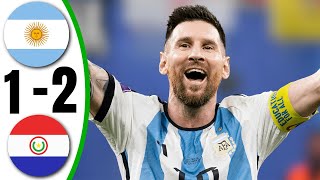 Argentina vs Paraguay 12  All Goals amp Highlights  2024 [upl. by Tekla]