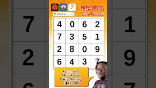 Carta Ramalan 4D Prediction Gd Lotto 110124  Dato Chai ramalan4d gdlotto4dchart 9lotto4D [upl. by Wood]