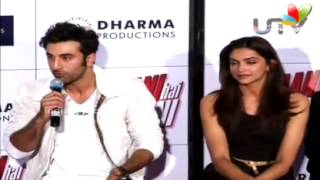 Ranbir Kapoor Gets Angry At Media For Deepika Padukone  Yeh Jawaani Hai Dewaani Trailer Launch [upl. by Arvonio850]