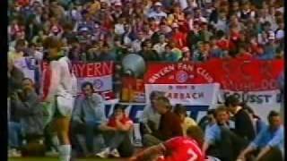 Bayern v Gladbach 198586 510 [upl. by Lyrrad506]