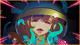 Female Astronaut Alone Fights Alien Tentacles  TENTACLES INVASION Gameplay [upl. by Devy]