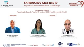 Actualización Guías de Práctica Clínica de la ESC 2024 de Hipertensión Arterial [upl. by Ettenotna880]