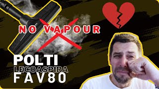 DIY Fix for a Polti Lecoaspira FAV80 without Vapour [upl. by Euginimod]