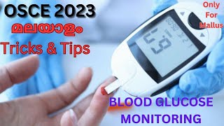 OSCE 2023 SKILL STATIONS Blood Glucose Monitoring Tricks amp Tips SUCCESS WINGS ACADEMY [upl. by Zebaj]