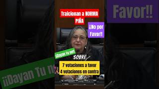 Traicionan a Norma Piña para revocar la reforma poder Judicial Mejor se fueron a receso noticias [upl. by Arsi]