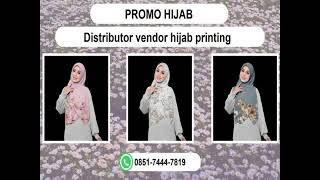 Promo hijab 85174447819 Distributor hijab printing Banda Aceh [upl. by Julissa]