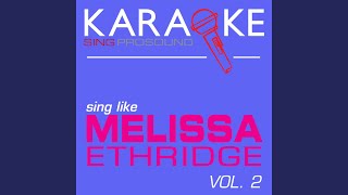 Lover Please In the Style of Melissa Etheridge Karaoke Instrumental Version [upl. by Salohci]