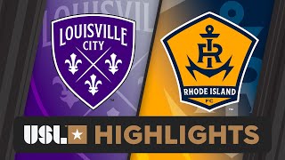 6222024  Louisville City FC vs Rhode Island FC  Game Highlights [upl. by Ruhl870]