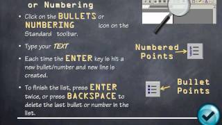 Using Word  Indentation Spacing Views Bullet Points amp Numbering Find amp Replace and Help [upl. by Leor]