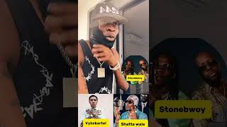 Shatta wale drag stonebwoy Shatta talk about Jamaica and Vybz Kartel ￼ [upl. by Wrand841]