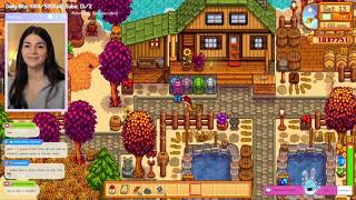 PT 2 ModFree Stardew 🍂 Fall Year 3 👩🏻‍🌾  Twitch VOD [upl. by Ojeitak415]