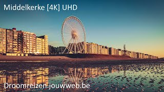 Middelkerke  The Belgian coast 2023  4K Ultra HD [upl. by Anaibaf]