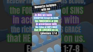 Ephesians 178a  Memorize Scripture with me music singscripture bibleverse memorizescripture [upl. by Nidla]