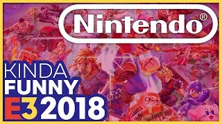 Kinda Funny Talks Over The Nintendo E3 2018 Press Conference Live Reactions [upl. by Aneger903]