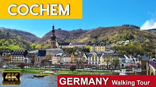 🇩🇪 COCHEM Germany 4K UHD 60fps Walking Tour [upl. by Welton]