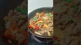 Beef recipe delicious shortvideo viralshort beefrecipe [upl. by Orgel]