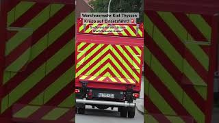 Werkfeuerwehr kommt zur Unterstützung 🚨 einsatzfahrzeug großbrand feuerwehr viralvideo feuer [upl. by Semele]