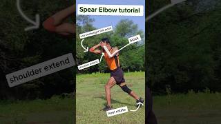 Spear elbow tutorial muaythai mma ufc [upl. by Darnall99]