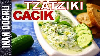 CACIK  TZATZIKI  TURKISH MEZZE  DIP [upl. by Crissie]