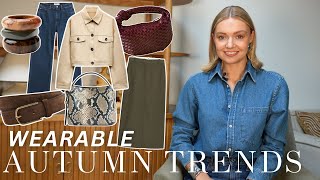 AUTUMN TRENDS 2024  11 accessible realistic fashion trends for fall [upl. by Ilojna227]