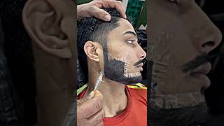 salon reels barber beard colour trending song [upl. by Analli535]