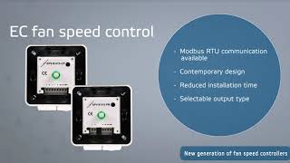 Fan speed control for AC and EC fans in HVAC applications [upl. by Epilif998]