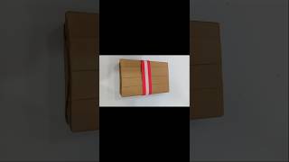 Gift wrapping tutorial  Pleats Gift wrapping ideas [upl. by Redneval]