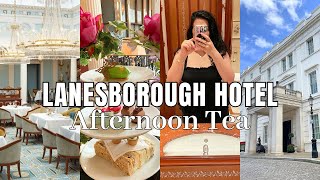 Londons best Bridgerton AFTERNOON TEA at the luxurious LANESBOROUGH HOTEL amp VampA highlights tour xx [upl. by Elora]