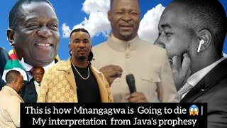 This is how Mnangagwa is Going to die  My interpretation from Passion Javas Prophecy [upl. by Lovmilla]