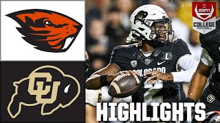 Oregon State Beavers vs Colorado Buffaloes  Full Game Highlights [upl. by Imoin950]