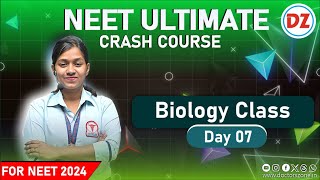 CRASH COURSE 💉 For NEET🔥 Biology With Full Explanation 💥 Day 07 [upl. by Eniamerej]