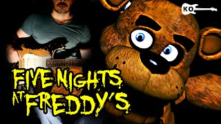 Five Nights at Freddys 1 Song  Electric Guitar Cover by Kfir Ochaion [upl. by Imar11]