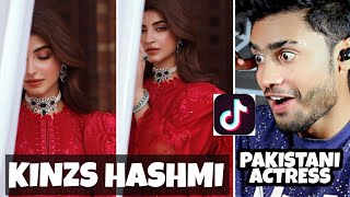 Kinza Hashmi TikTok Videos  Reaction  Kinza Hashmi New Tiktok Pakistani Actress Ak Reaction [upl. by Armbrecht255]