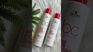 Schwarzkopf Bonacure Repair Rescue Shampoo and Conditioner review [upl. by Bevers]