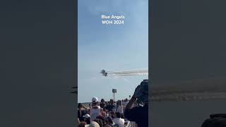 Blue Angels at Wings Over Houston 2024 [upl. by Cuthburt]