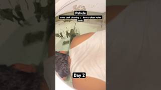 water tank cleaning 🧹 how to clean water tank shorts cleanwatertank watertank [upl. by Muna]