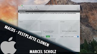 MacOS  Festplatte klonen Carbon Copy Clone  Marcel Scholz [upl. by Ailaza]