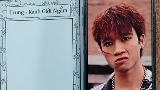 Cách vẽ anh Trung trong Ranh Giới Ngầm  Oppa Huy Idol [upl. by Berner]