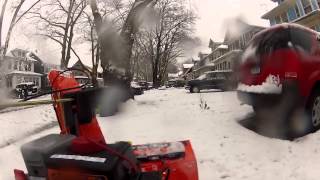 Ariens Compact 24 Snowblower vs Heavy Wet Snow MP4 [upl. by Lucinda760]