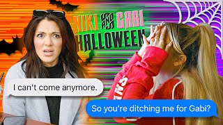 My Friends Only Care About My Twin  Niki and Gabi Halloween EP 1 [upl. by Llerehs]