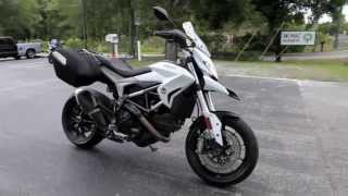 2013 Ducati Hyperstrada DEMO White at Euro Cycles of Tampa Bay [upl. by Blakely8]