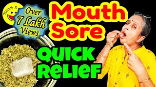 How to Heal Mouth Sores Faster Quickly Heal Mouth Sores Naturally [upl. by Paulina]