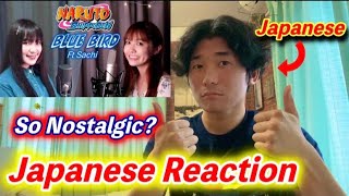 Japanese React to quotNARUTO SHIPPUDEN OPBLUE BIRD Cover ft Sachi Gomezquot From 123JAPAN [upl. by Upshaw116]