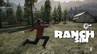 The Beginning Of Our Ranch  Ranch Sim Ep1 [upl. by Siravrat]