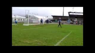 exercice gardien de but vivacité football soccer goalkeeper save portero training [upl. by Aiksas]