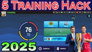 5 Magical Tips amp Tricks to Master training in Top Eleven 2025 [upl. by Eiramasil109]