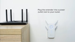 How to Set Up TP Link Range Extender RE650 via WPS [upl. by Bonnee650]