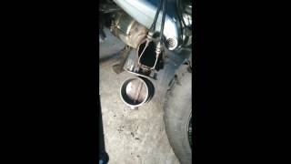 BMW R1200GSA flappy valve removal [upl. by Aloisius284]