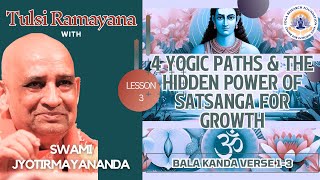 The 4 Yogic Paths amp the Hidden Power of Satsanga for Growth [upl. by Ashia41]