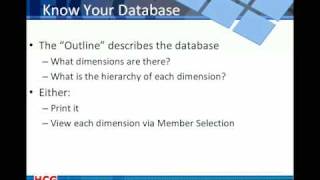 Dec 2008  Essbase Excel Addin Demo Part 1 The Outline  Oracle Hyperion Training [upl. by Francklyn]